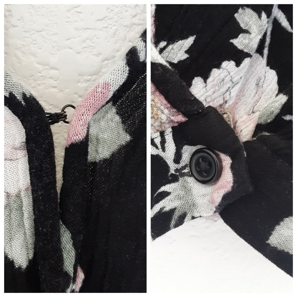 🌺Xhilaration Peony Floral Crop Top🌺 - Picture 6 of 8